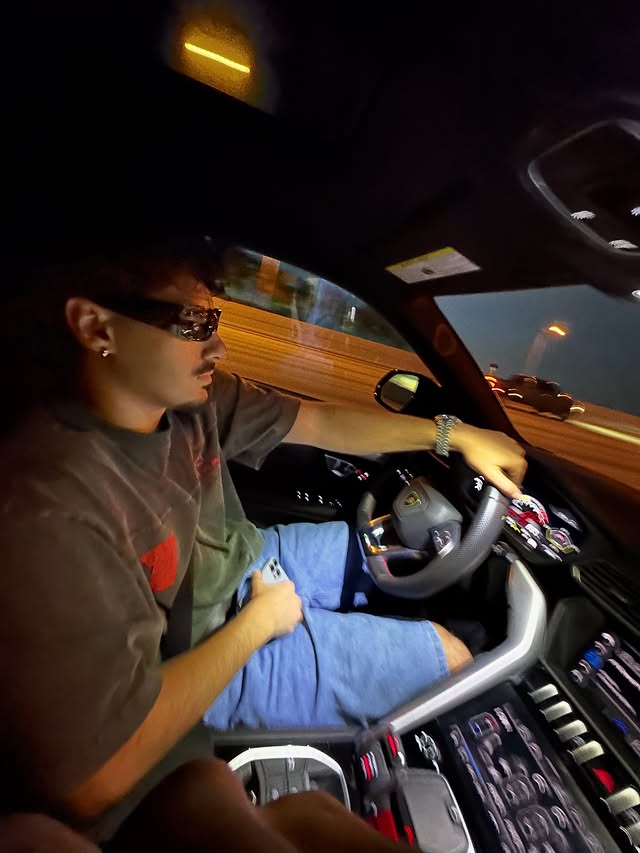 MrFuego driving at night